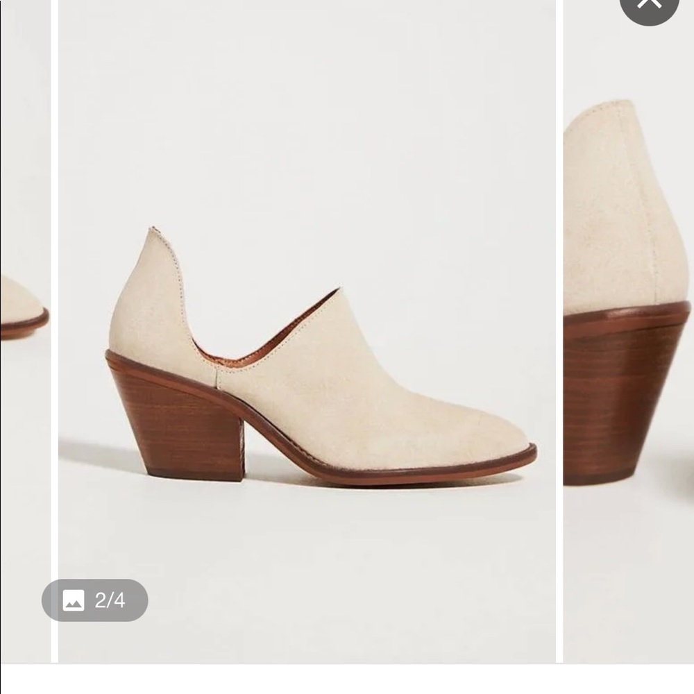 Anthropologie D’Orsay Heeled booties